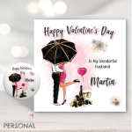 personalised valentine's day card