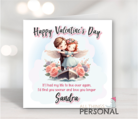 Personalised Valentine's Day Card - Titanic Pose