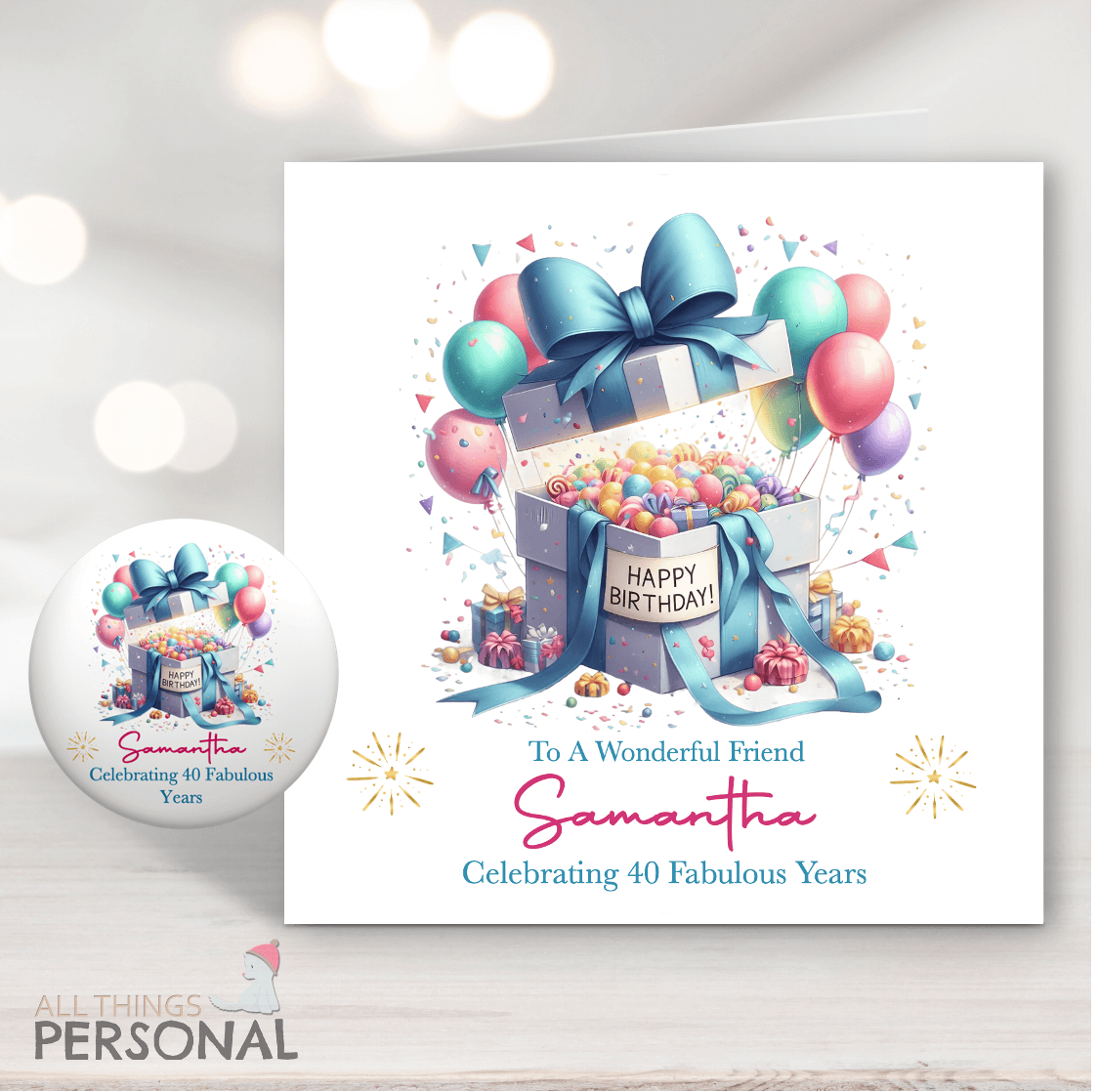 Fabulouse Birthday main Fabulous at birthday card