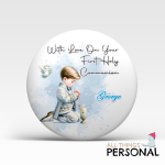 Blue Boy's First Holy Communion Badge