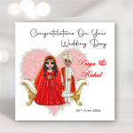Traditional Indian Wedding Card