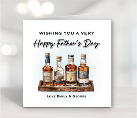 Whiskey Father's Day Card