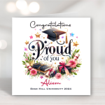Proud of You Graduation Card
