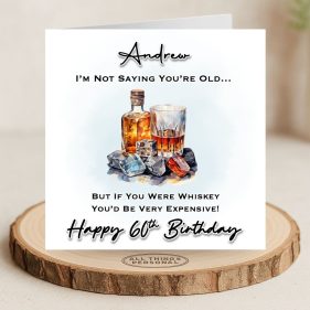 Funny Whiskey Birthday Card