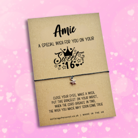 Sweet Sixteen Wish Bracelet