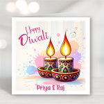 Light the Way Diwali Card