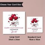 Bound by Your Love Valentine’s Day Card Sizes