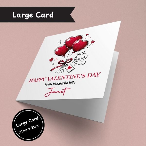Bound by Your Love Valentine’s Day Large Card Only