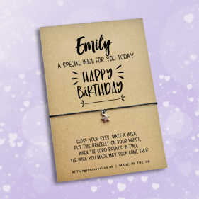 Happy Birthday Wish Bracelet