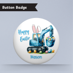 Blue Digger Easter Badge