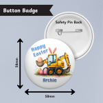Yellow Digger Easter Badge Info