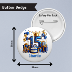 Blue Vibes 15th Badge Info