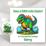 DINO-Mite Easter Card & Button Badge Main