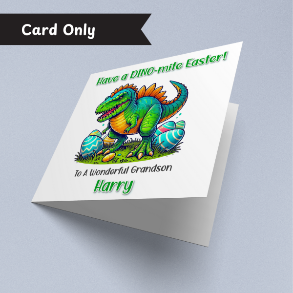 DINO-Mite Easter Card Only