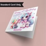 Cute Unicorn Birthday Card Only
