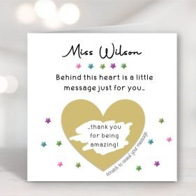 Scratch and Reveal Teacher Thank You Card