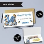 Blue Vibes 14th Birthday Money Wallet Etsy