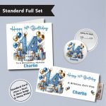 Blue Vibes 14th Birthday Standard Full Set