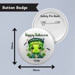 Frankie Fun Halloween Badge Info