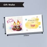 Light The Way Diwali Gift Wallet Dimensions