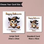 Wings & Whimsy Halloween Card Sizes