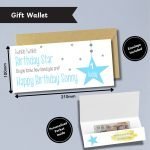 Blue Twinkle Twinkle Birthday Star Money Wallet Etsy