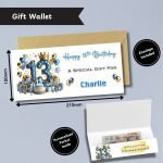 Blue Vibes 13th Birthday Money Wallet Etsy