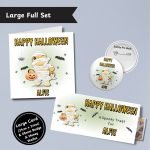 Cute Mummy Halloween Large Full Set