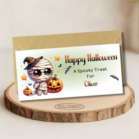 Cute Mummy Halloween Money Wallet1
