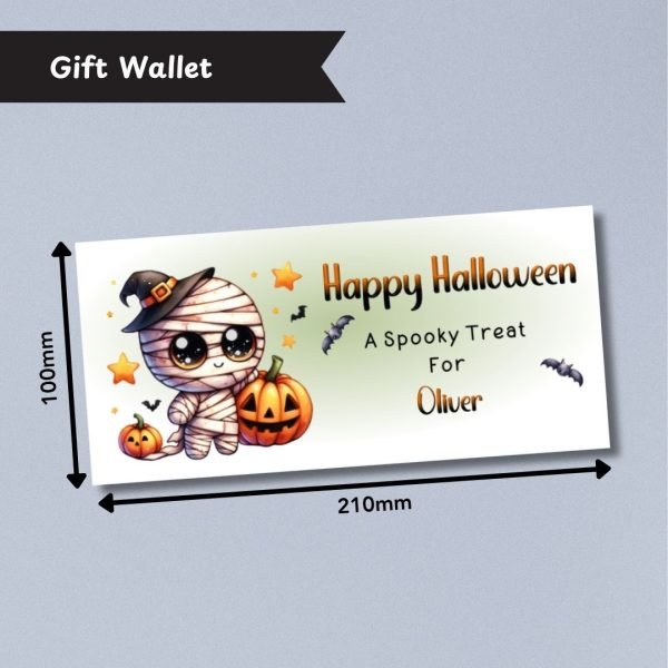 Cute Mummy Halloween Money Wallet3