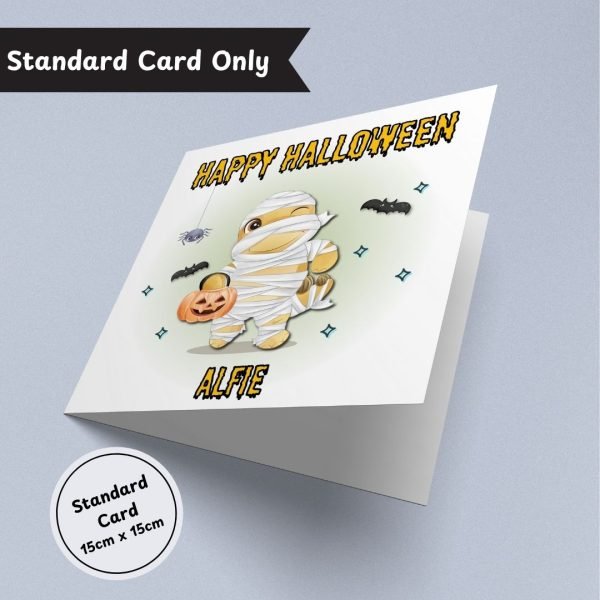 Cute Mummy Halloween Standard Card Only