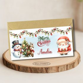Festive Times Christmas Money Wallet Money Wallet Card Main