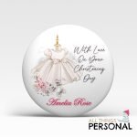 Girls Christening Badge