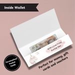 Girls Christening Money Wallet Inside