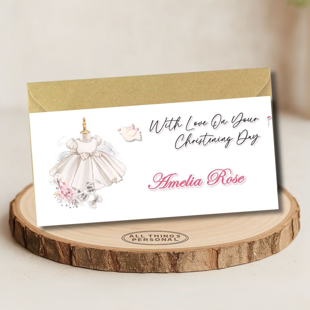 Girls Christening Money Wallet Girls Christening Money Wallet