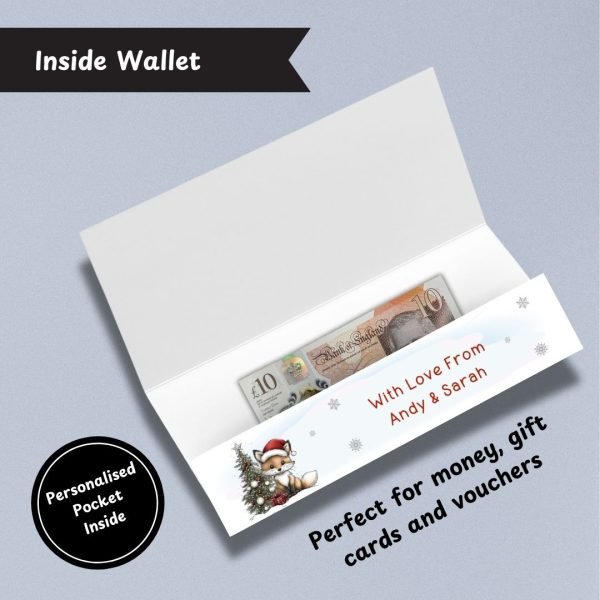 Enchanted Christmas Money Wallet Card Inside