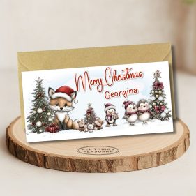 Enchanted Christmas Money Wallet Card Main