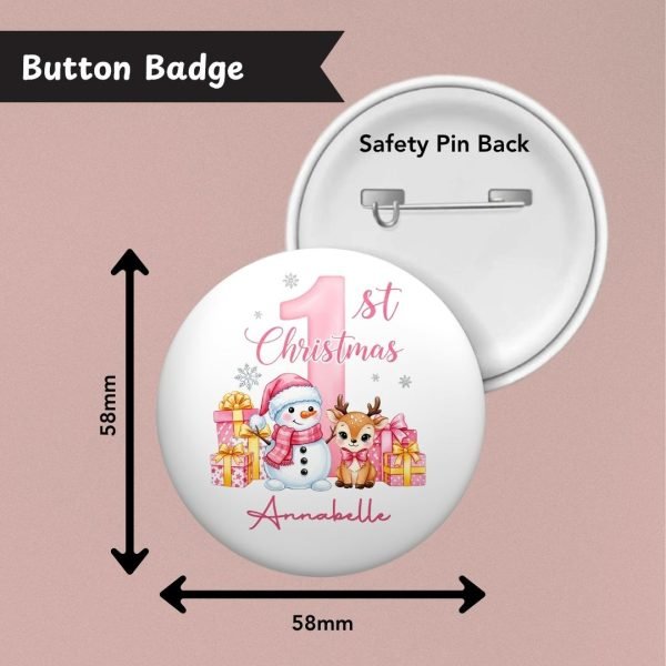 Enchanted First Christmas Badge Info