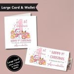Enchanted First Christmas Large Card & Wallet