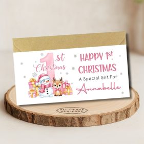 Enchanted First Christmas Money Wallet
