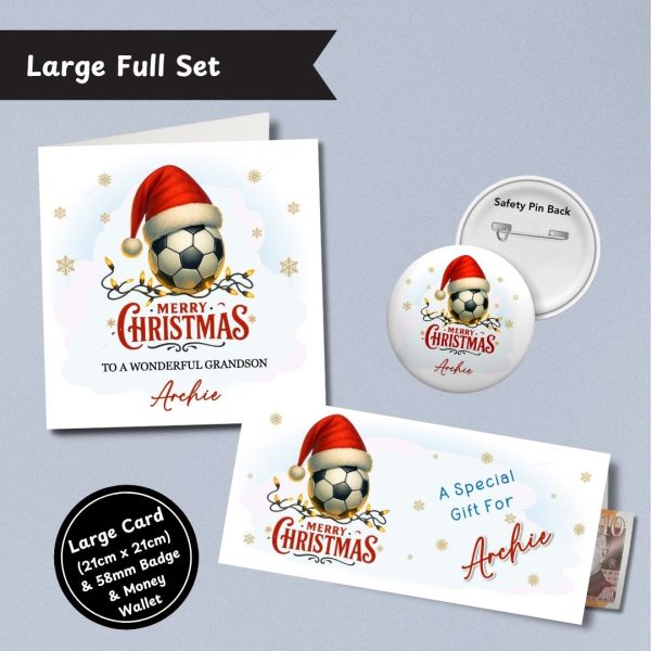 Football Festivities Christmas Large Full Set