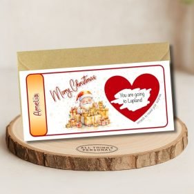 Golden Memories Christmas Surprise Ticket
