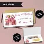 Pink Vibes 40th Birthday Money Wallet Etsy