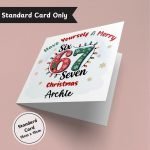 Six Seven Christmas Standard Card Only