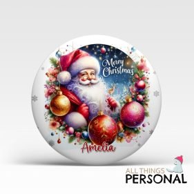 Sleigh Bells Christmas Badge