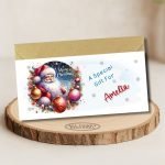 Sleigh Bells Christmas Money Wallet