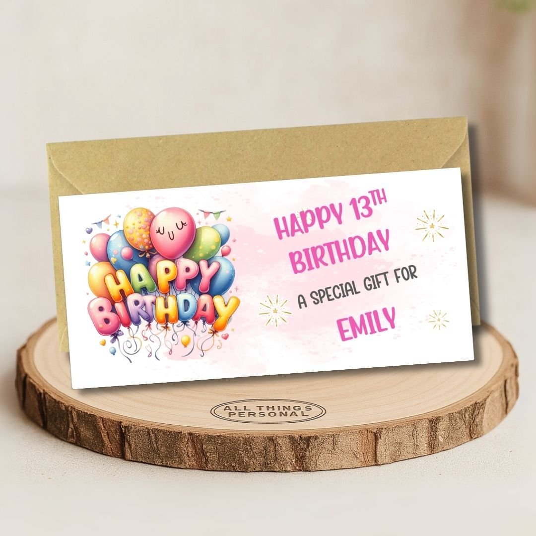 Bubbly Birthday Money Wallet Card Main Bubbly Birthday Money Wallet Card Main