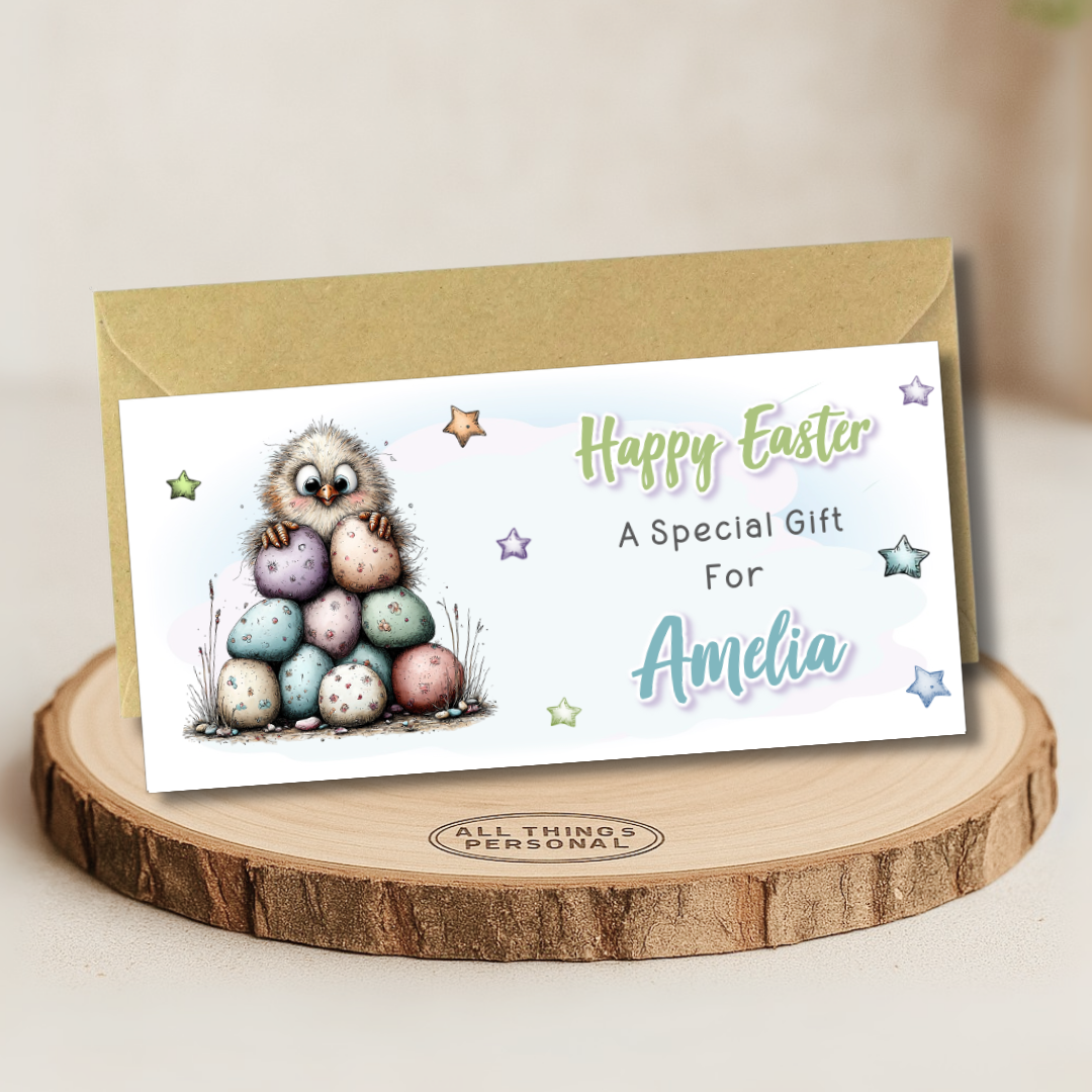 Chick Stackula Easter Money Wallet Card Main Chick Stackula Easter Money Wallet Card Main