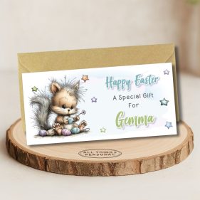 Easter Eggsplorer Money Wallet Card Main