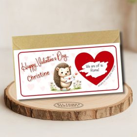 Hedgehog Love Surprise Ticket